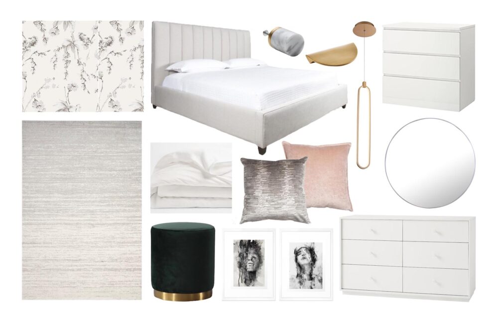 Sophisticated Glam Living & Family Room Design Ideas | Room Edit